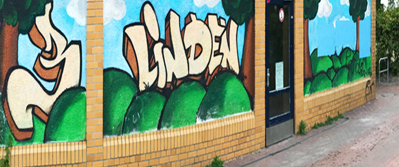 Schulbezogene Sozialarbeit an der Dreilinden-Grundschule, Berlin Zehlendorf, Graffiti Schulbezogene Sozialarbeit an der Dreilinden-Grundschule, Berlin Zehlendorf, Graffiti